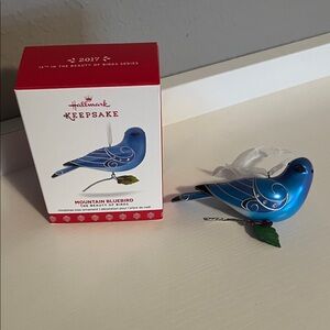 Hallmark Mountain Bluebird Ornament - The Beauty of Birds